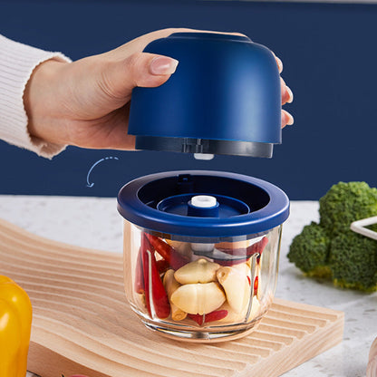 🔥HOT SALE 50% OFF🧑‍🍳Cordless Multifunctional Mini Electric Food Processor, Wireless Portable Kitchen Chopper for Minced Meat, Garlic & Baby Puree, Fast Food Prep Kitchen Helper
