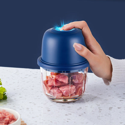 🔥HOT SALE 50% OFF🧑‍🍳Cordless Multifunctional Mini Electric Food Processor, Wireless Portable Kitchen Chopper for Minced Meat, Garlic & Baby Puree, Fast Food Prep Kitchen Helper