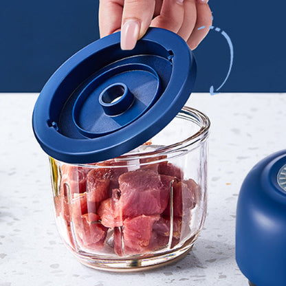 🔥HOT SALE 50% OFF🧑‍🍳Cordless Multifunctional Mini Electric Food Processor, Wireless Portable Kitchen Chopper for Minced Meat, Garlic & Baby Puree, Fast Food Prep Kitchen Helper