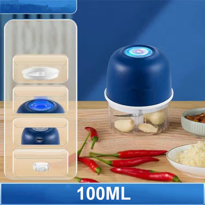 🔥HOT SALE 50% OFF🧑‍🍳Cordless Multifunctional Mini Electric Food Processor, Wireless Portable Kitchen Chopper for Minced Meat, Garlic & Baby Puree, Fast Food Prep Kitchen Helper