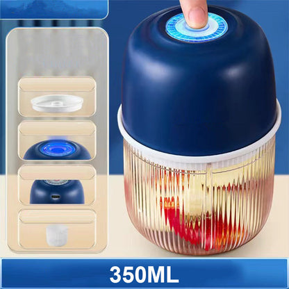 🔥HOT SALE 50% OFF🧑‍🍳Cordless Multifunctional Mini Electric Food Processor, Wireless Portable Kitchen Chopper for Minced Meat, Garlic & Baby Puree, Fast Food Prep Kitchen Helper
