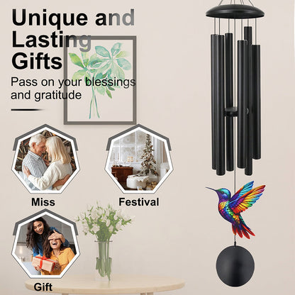 🌞Summer New Hot Selling 50% OFF🎁Vintage Metal Memorial Wind Chimes for Garden