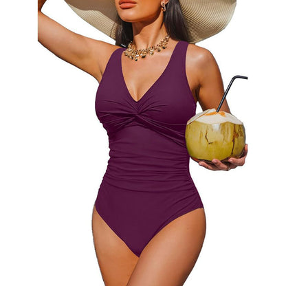 📢📢40% OFF !! ⏰Women's Tummy Control One-Piece Swimsuit