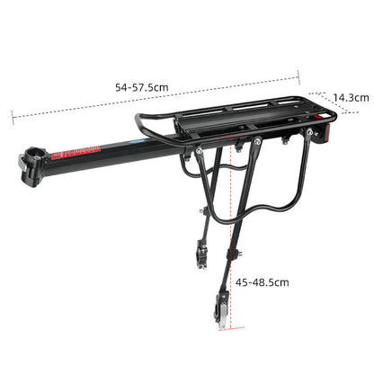 📢📢50% OFF !! ⏰Heavy Duty Aluminum Bicycle Rear Rack
