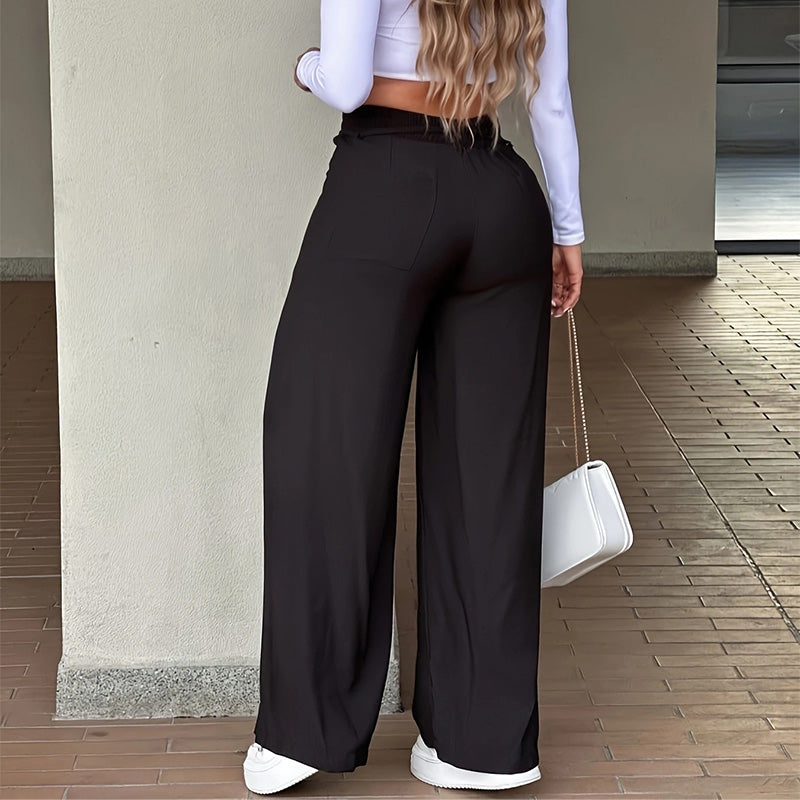 📢📢50% OFF !! ⏰Women’s High-Waisted Straight Leg Trousers👖