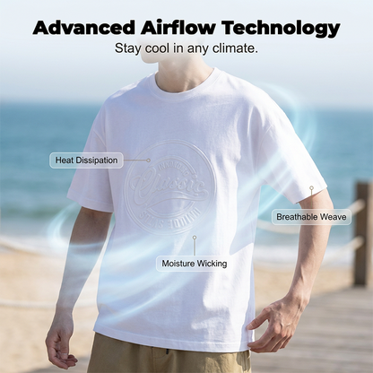🏆 50% OFF🔥Men's Loose Fit Short Sleeve Top