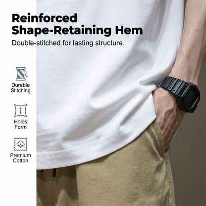 🏆 50% OFF🔥Men's Loose Fit Short Sleeve Top