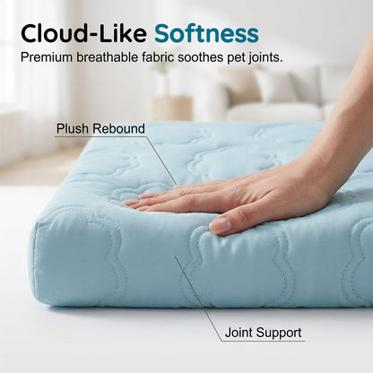 ❄️ Instant Cooling Pet Mat for Dogs & Cats | Self-Cooling, Scratch-Resistant & Non-Toxic 🐾 Easy Wipe Clean 💧 Deep Restful Sleep ✨