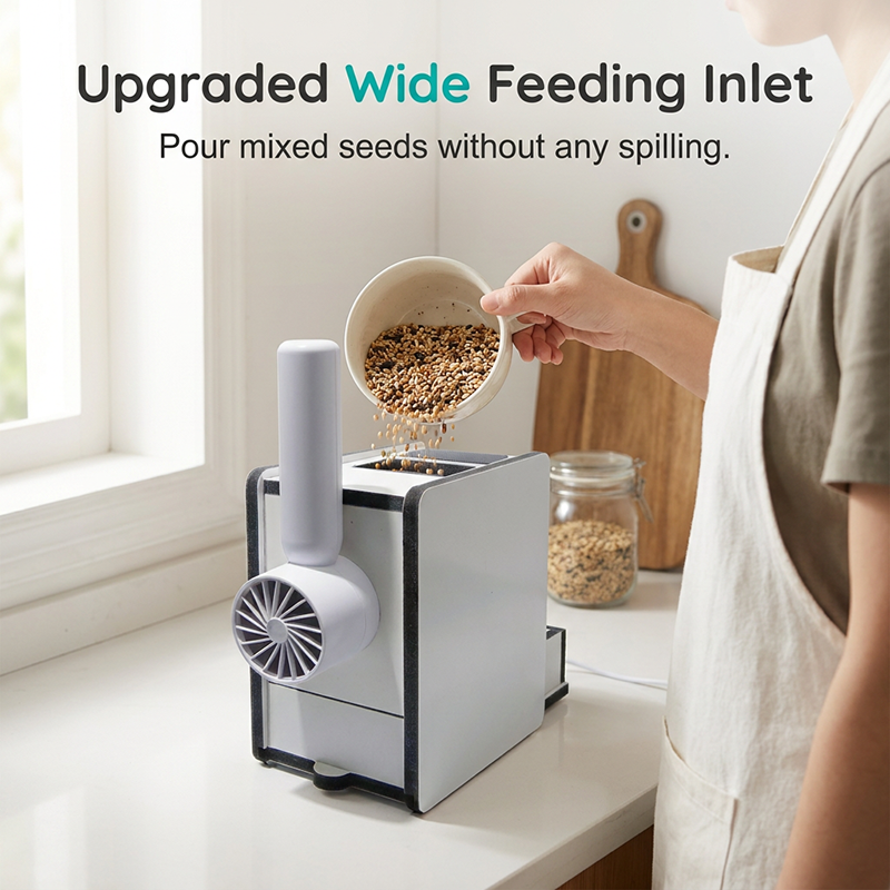 🌻 Bird Seed Shell Separator — Turn Waste Husks into Pure Bird Food