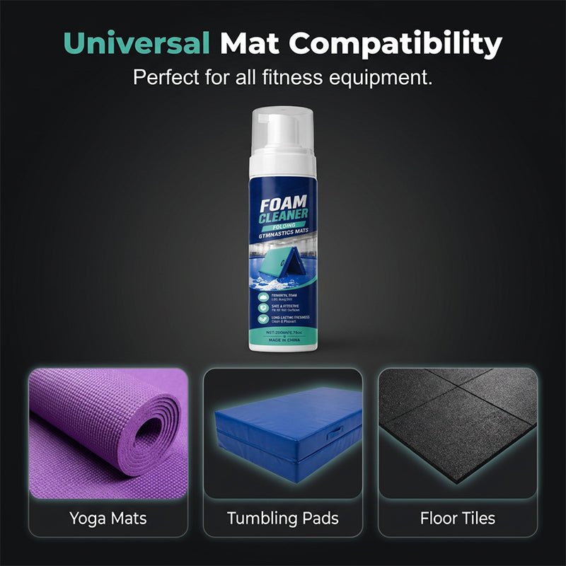 🔥 50% OFF 🧹Waterless Gymnastics Mat Foam Cleaner-Half price on the second item！
