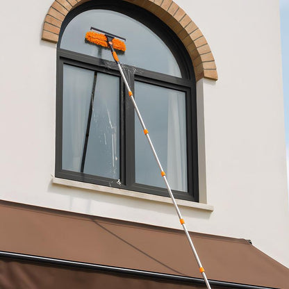 🔥50% OFF🧹2-in-1 Window Squeegee with Long Extension Pole