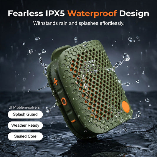🔊 50% OFF! ✨ Portable Bluetooth Speaker – TWS Stereo, IPX5 Waterproof, Punchy Bass 🎵