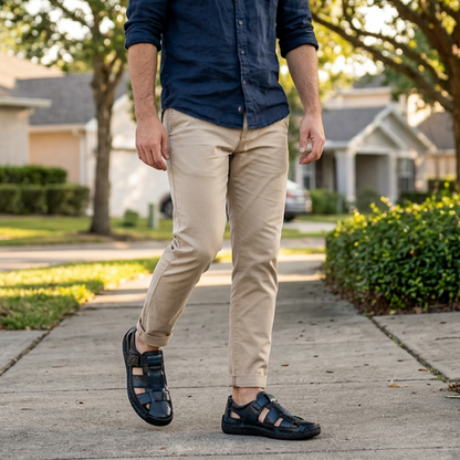 👞 50% OFF! ✨🌊 Breathable Outdoor Sandals for Men — Dry Fast, Grip Well, Explore Everywhere