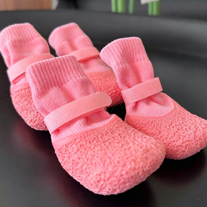 🏆Last day Special Each Price $7.49!!🐶Waterproof Breathable Non-Slip Secure Fit Dog Shoes