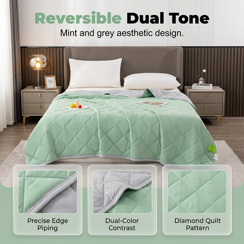 ❄️2026 Hot Summer Sale - 50% OFF🔥⭐Cooling Throw Blanket for Hot Sleeper💤