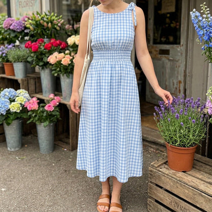 🌈2026 Summer Hot Sale 50% OFF!✨Women’s Off Shoulder Bubble Sleeve Slit Summer Dress – Elegant Holiday & Party Midi Dress