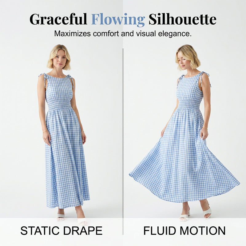 🌈2026 Summer Hot Sale 50% OFF!✨Women’s Off Shoulder Bubble Sleeve Slit Summer Dress – Elegant Holiday & Party Midi Dress