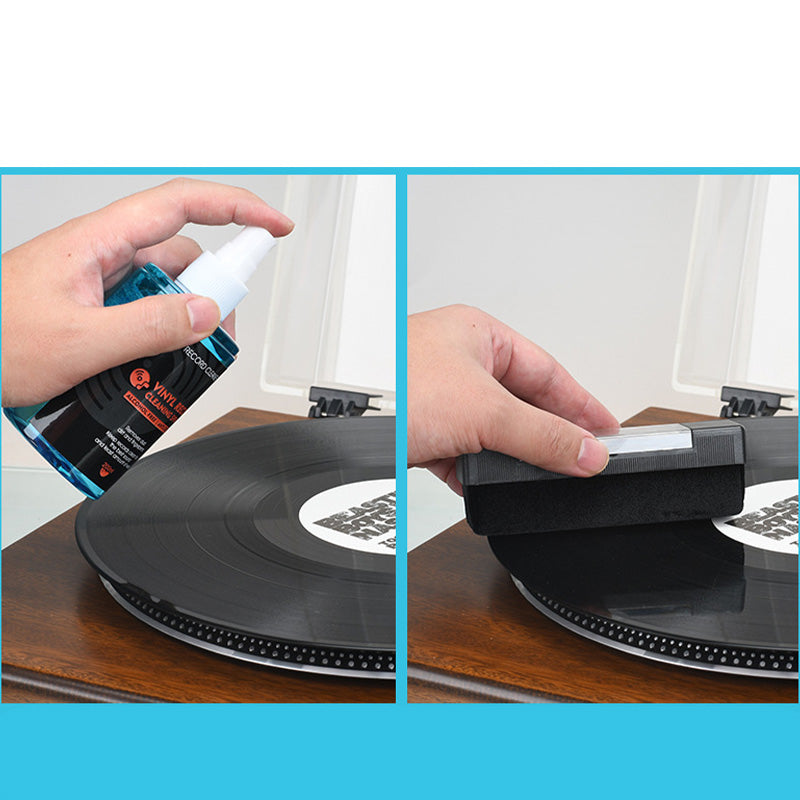 🎵 50% OFF! 💥 Anti-Static Vinyl Record Cleaning Spray – Dust Removal, Alcohol-Free, Easy Mist ✨