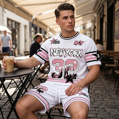 📢50% OFF!👕Men's Short Sleeve 2-Piece Set