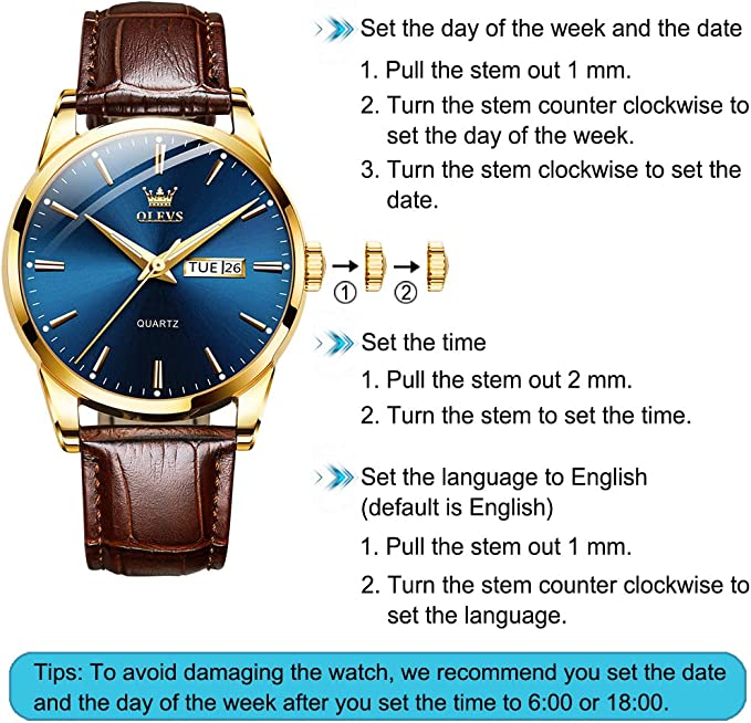 ⌚50% OFF! 💥 Men's Simple Watch with Day & Date – Stainless Steel, Luminous Hands, Classic ✨