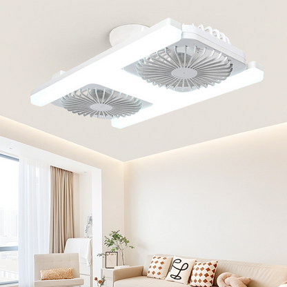 🌀 50% OFF NOW! 💡 Modern 2-in-1 LED Ceiling Fan Light – Dimmable & remote controlled – Quiet motor, sleek design – perfect for living rooms or bedrooms ✨