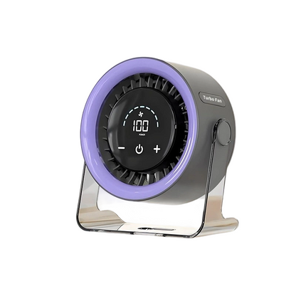 📢📢50% OFF !!🌬️ Mini Desk Fan with 100-Speed Control & Digital Display — Precision Airflow, Long Battery Life & Silent Operation