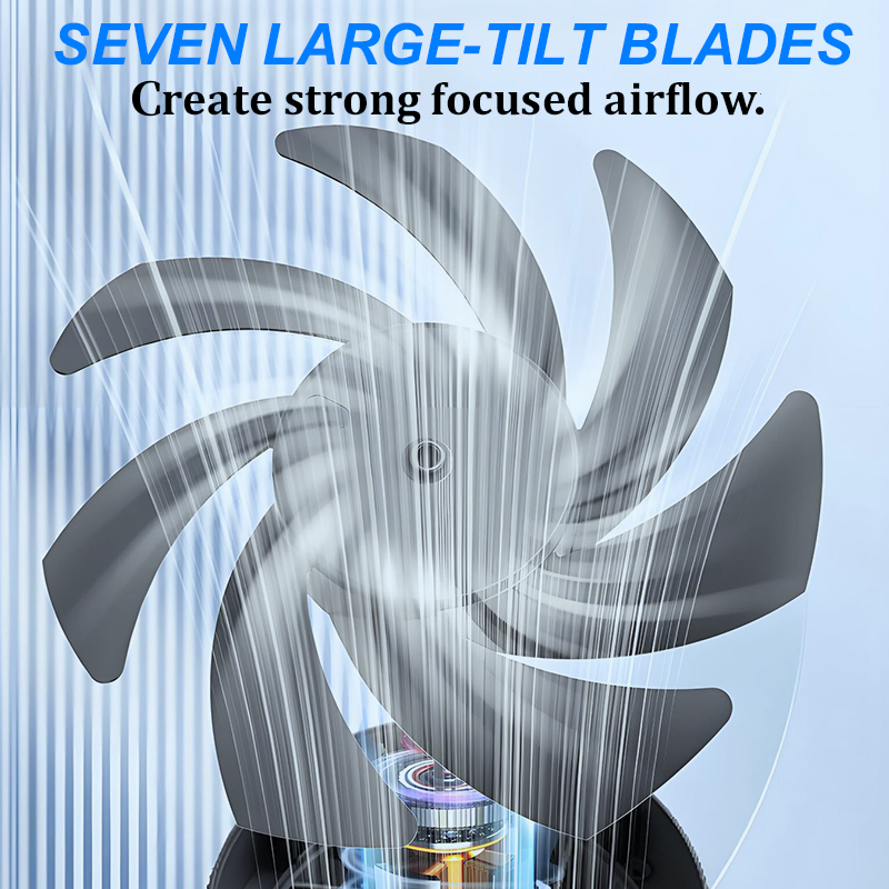 📢📢50% OFF !!🌬️ Mini Desk Fan with 100-Speed Control & Digital Display — Precision Airflow, Long Battery Life & Silent Operation
