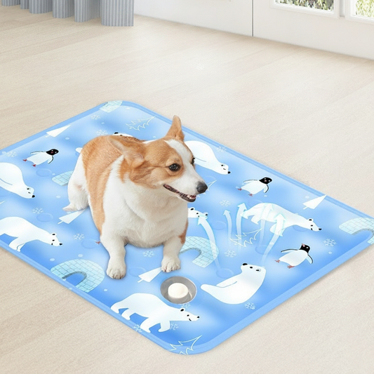 💚🎁🦴 LIMITED-TIME 50% OFF! Premium Scratch-Resistant Cooling Mat – Prevents Overheating, Soothes Joints, Non-Slip Base – A Thoughtful Summer Gift for Your Furry Friend 🌟🐩