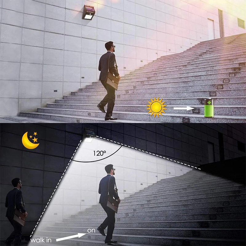 💡 50% OFF NOW! ☀️ Solar Powered Motion Sensor Wall Light – Waterproof & 3 lighting modes – Auto on/off, perfect for garden, garage or entryway – no wiring needed 🌙