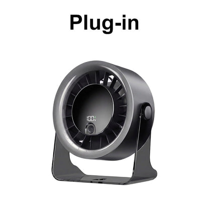 📢📢50% OFF !! ❄️ HIGH-SPEED DESKTOP FAN WITH TEC COOLING — Instant Thermoelectric Chill | Adjustable Speeds | Portable Design 🌬️