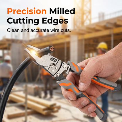 🔧 50% OFF! 💥 Ratchet Cable Wire Cutter Pliers – Industrial Grade, Self-Locking, Multi-Tool ✨