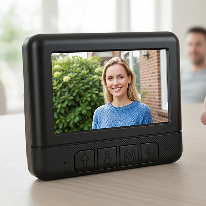📹 50% OFF NOW! 🏆 Wireless Smart Video Doorbell with Display Screen – 1080P HD & two-way audio – Motion detection, night vision & easy install – perfect for home security 🔔📱✨
