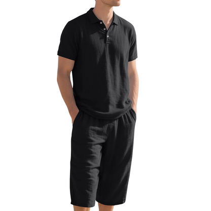 💥 50% OFF 👚Men's Linen Shirt and Casual Pants Set