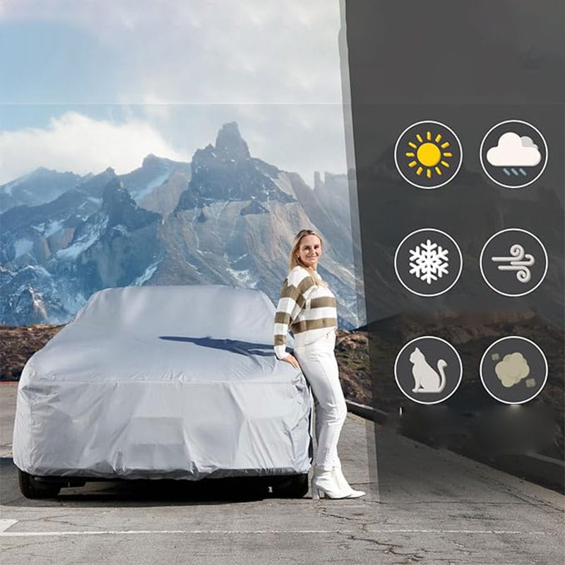 📢📢50% OFF !! ⏰Car Cover For All Weather, Dustproof & Sunproof & Rainproof