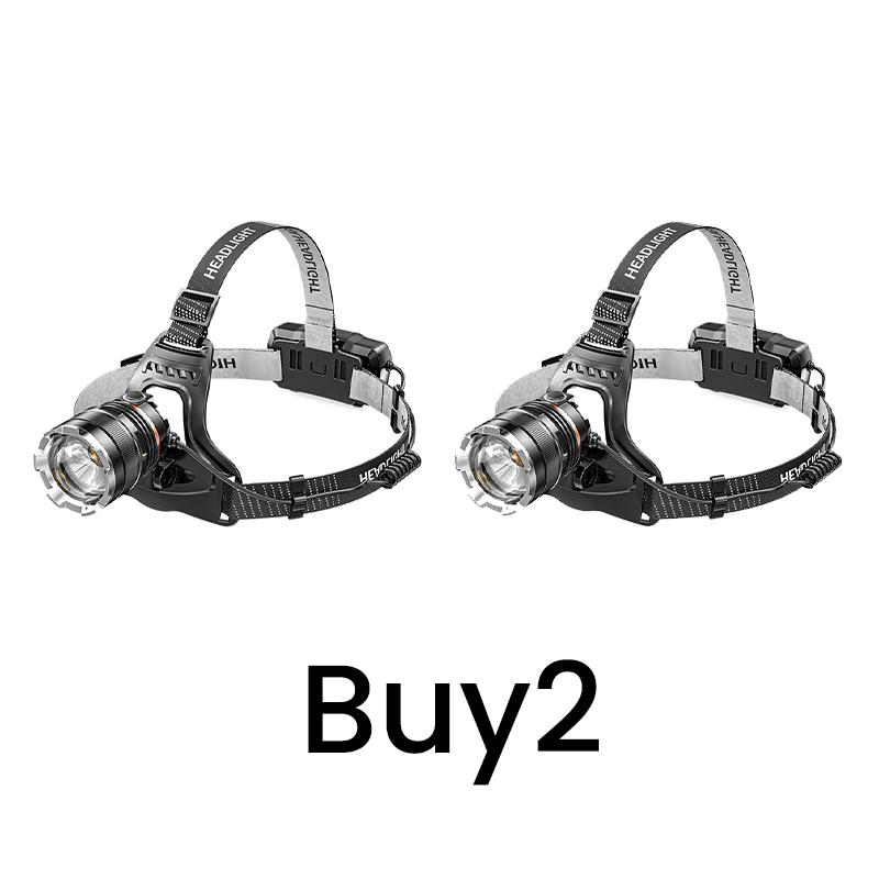 📢📢50% off！Rechargeable Zoomable Headlamp with Motion Sensor