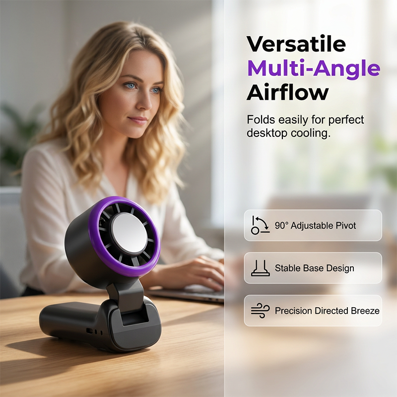 💡🌀 50% OFF!💨199-Speed Digital Display HandheldCooling Fan
