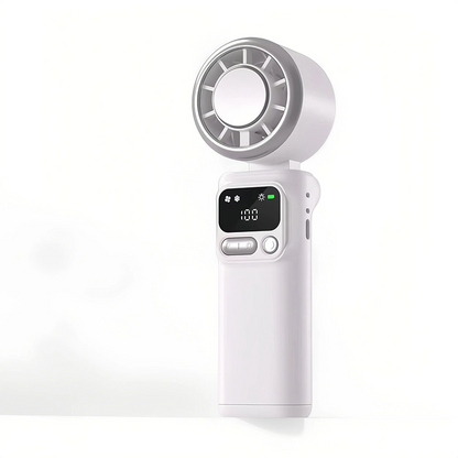 💡🌀 50% OFF!💨199-Speed Digital Display HandheldCooling Fan