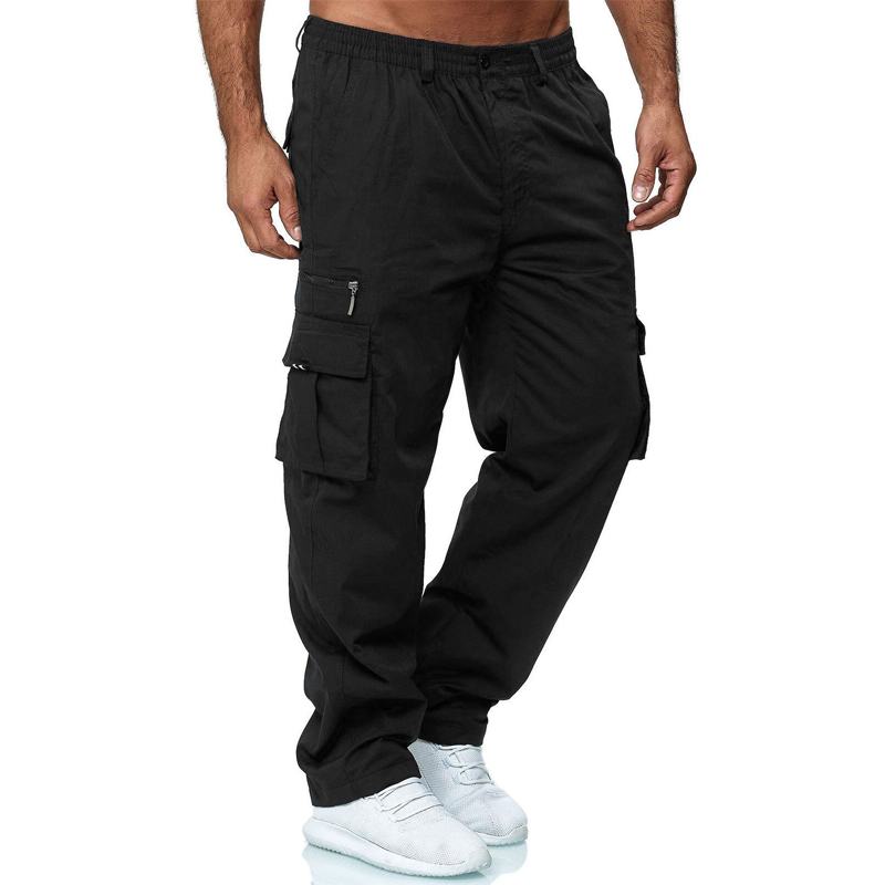 🔥Now 50% off！👖Men's Multi-Pocket Relaxed Fit Cargo Pants
