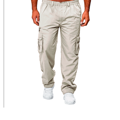 🔥Now 50% off！👖Men's Multi-Pocket Relaxed Fit Cargo Pants