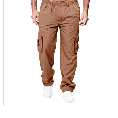 🔥Now 50% off！👖Men's Multi-Pocket Relaxed Fit Cargo Pants