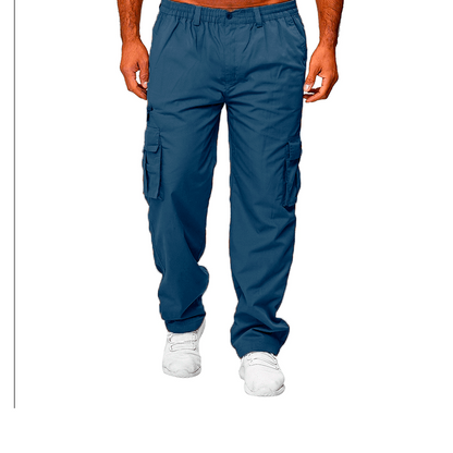 🔥Now 50% off！👖Men's Multi-Pocket Relaxed Fit Cargo Pants