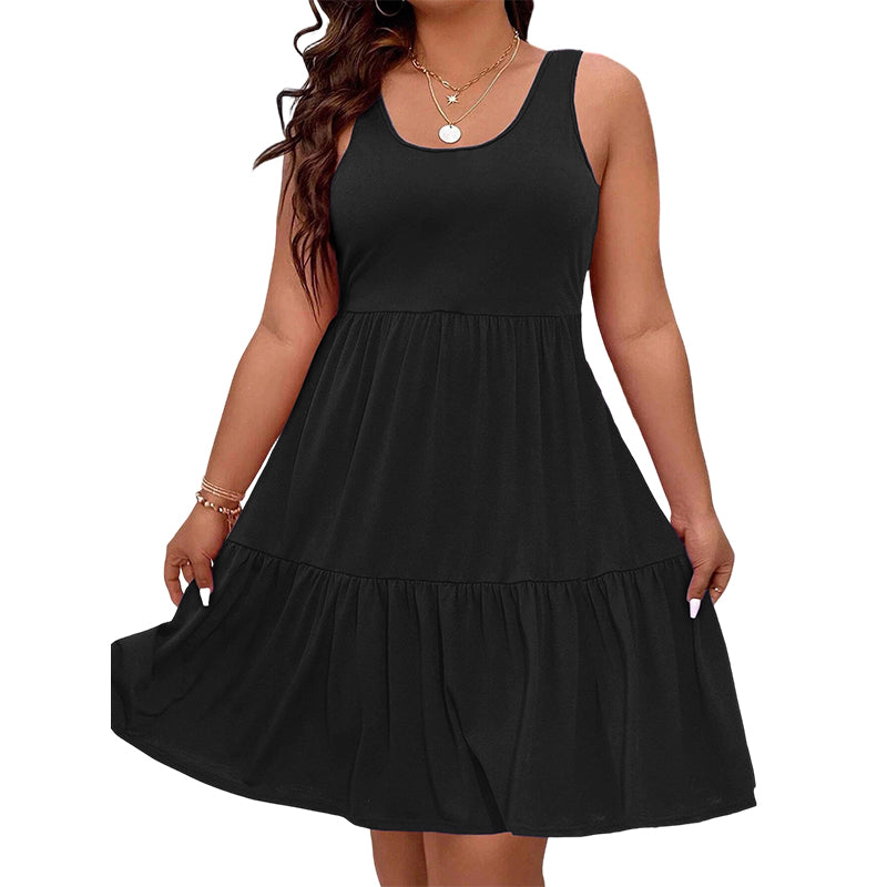 🎁New Arrival 50% OFF💥Women's Sleeveless Knee-Length Dress