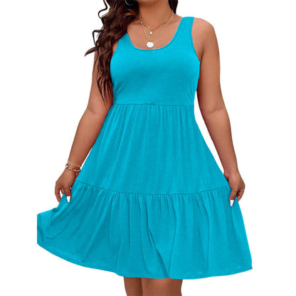 🎁New Arrival 50% OFF💥Women's Sleeveless Knee-Length Dress