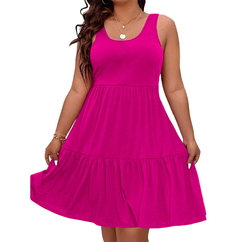 🎁New Arrival 50% OFF💥Women's Sleeveless Knee-Length Dress