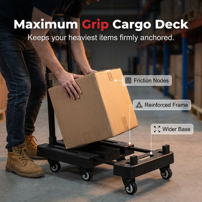 🔥50% OFF🛒 Heavy-Duty Folding Cart | Lightweight at 3.1 kg with High Load Capacity · A Must-Have for Shopping and Moving