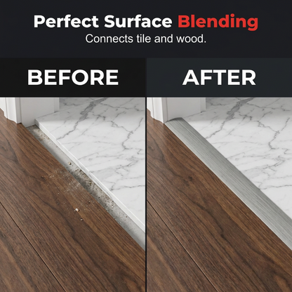 🧩 BUY 2 GET 1 FREE! ⏰ Self-Adhesive Flexible Floor Transition Strip – Easy install & durable – Smooths joints between tiles, wood or carpet – perfect for doorways or uneven floors 🏠✨