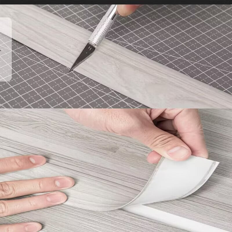🧩 BUY 2 GET 1 FREE! ⏰ Self-Adhesive Flexible Floor Transition Strip – Easy install & durable – Smooths joints between tiles, wood or carpet – perfect for doorways or uneven floors 🏠✨