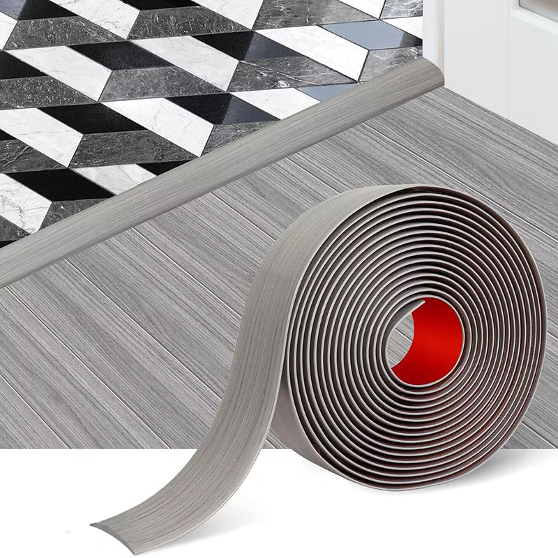 🧩 BUY 2 GET 1 FREE! ⏰ Self-Adhesive Flexible Floor Transition Strip – Easy install & durable – Smooths joints between tiles, wood or carpet – perfect for doorways or uneven floors 🏠✨