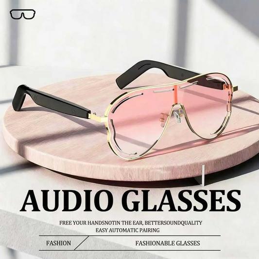 🔥50% Off 👓Smart Bluetooth Translation Glasses – Real-Time Translation, Calls & Music🎶