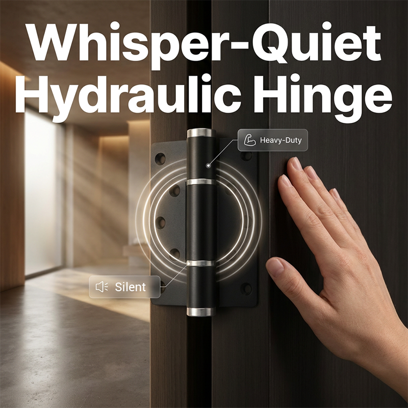 📢📢50% OFF !! ⏰Auto-Closing Hydraulic Invisible Door Hinge